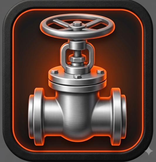 Valves, Actuators & Flow Control icon